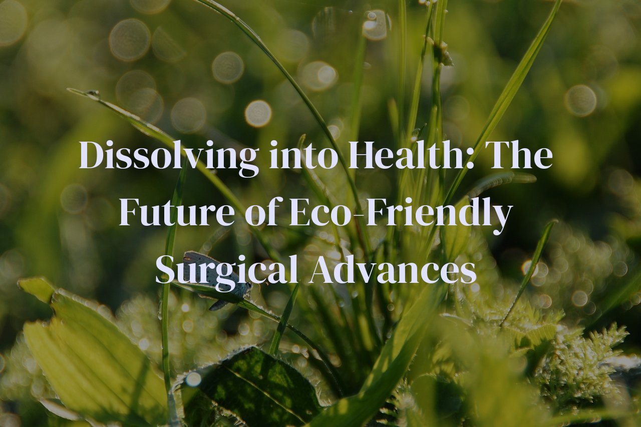 Dissolving into Health: The Future of Eco-Friendly Surgical Advances