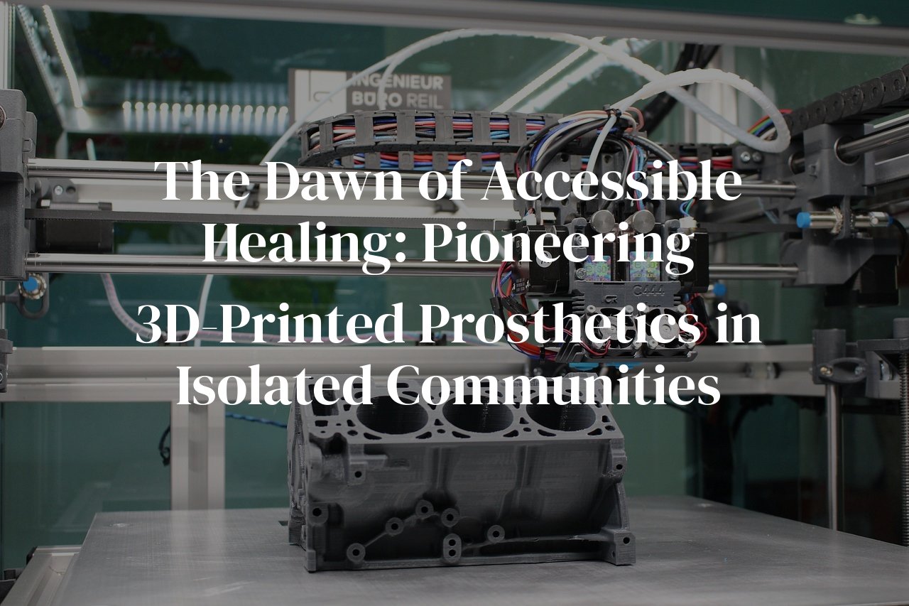 The Dawn of Accessible Healing: Pioneering 3D-Printed Prosthetics in Isolated Communities